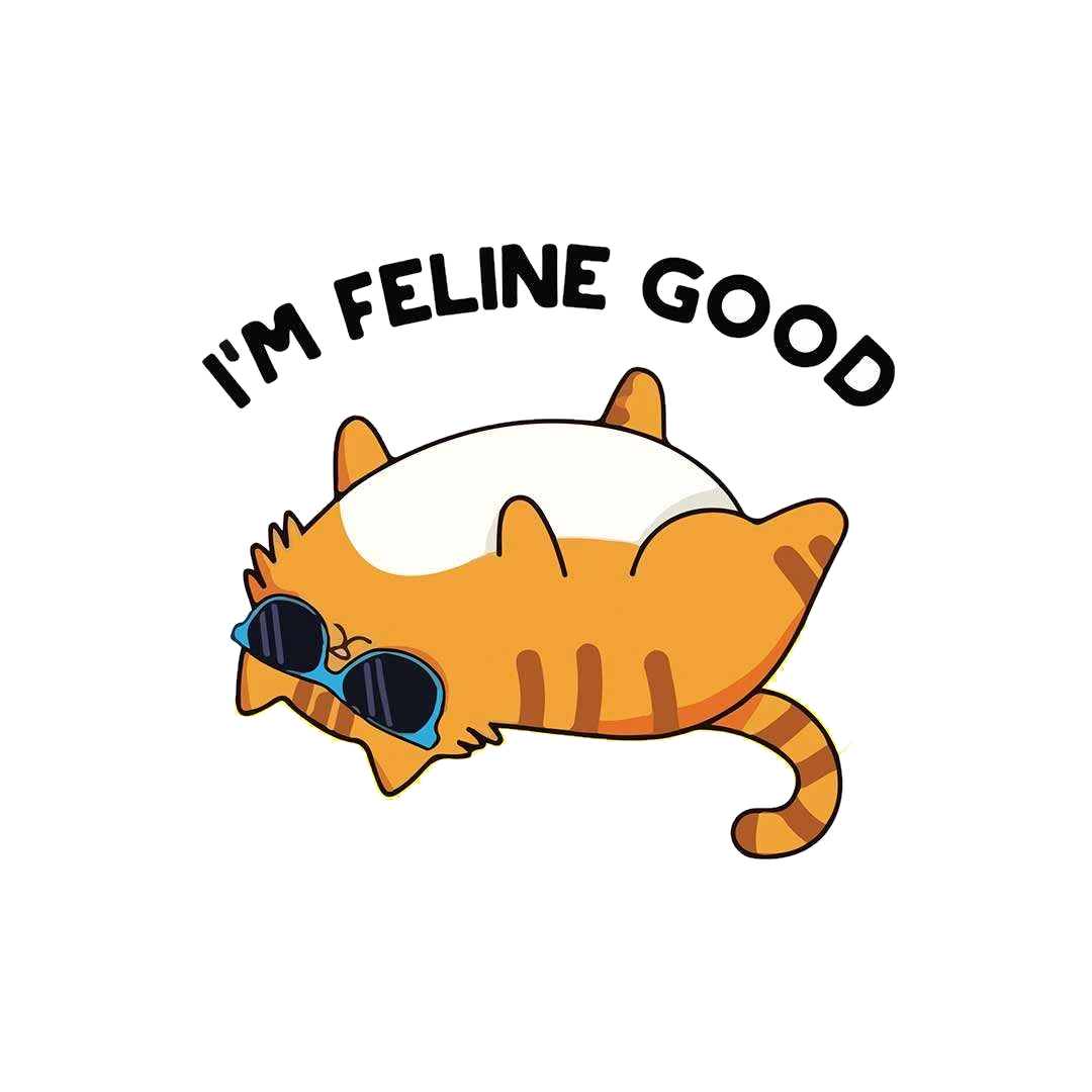 I'm Feeling Good Sticker